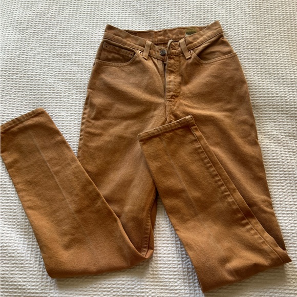 VINTAGE Levi’s orange jeans! Size 3 M - Picture 1 of 9